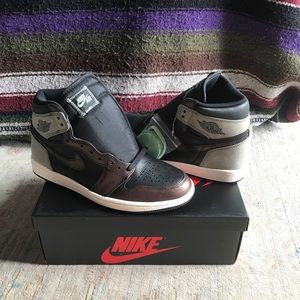 Air Jordan 1 Retro High Patina Mint W10 M8.5